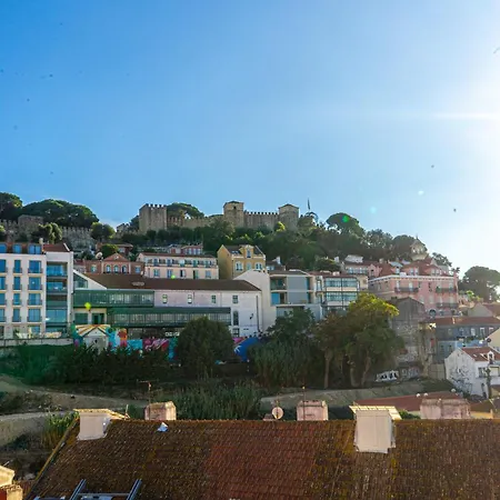 Boavista Apartment, Panoramic Castle, Graca And Views, Historic Mouraria Lisboa