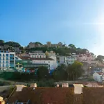 Boavista Apartment, Panoramic Castle, Graca And City Views, Historic Mouraria Lisbon Lissabon