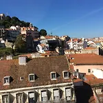 Lägenhet Boavista Apartment, Panoramic Castle, Graca And City Views, Historic Mouraria Lisbon Lisboa